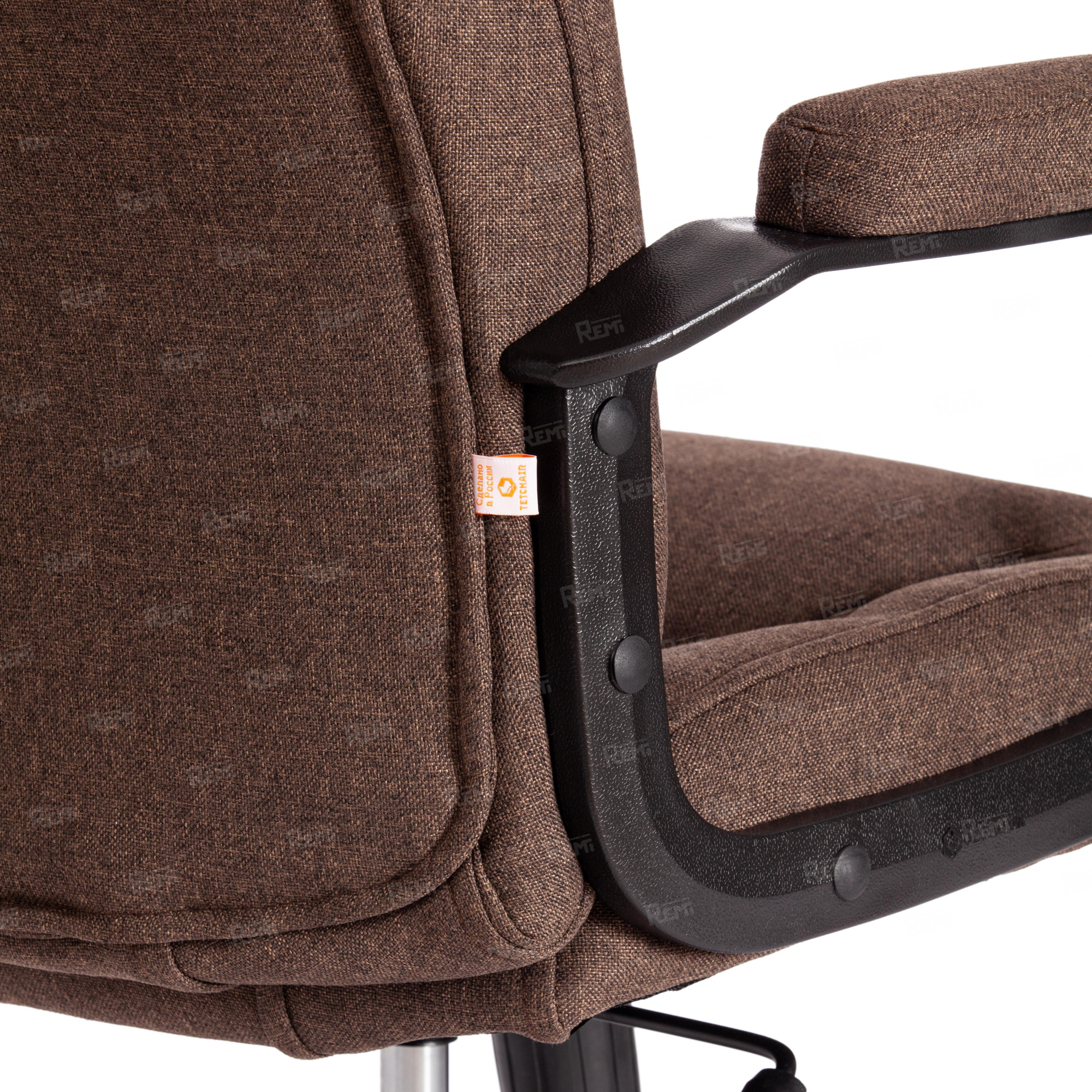 Кресло BERGAMO Коричневый/Коричневый, Ткань (арт. 19396)