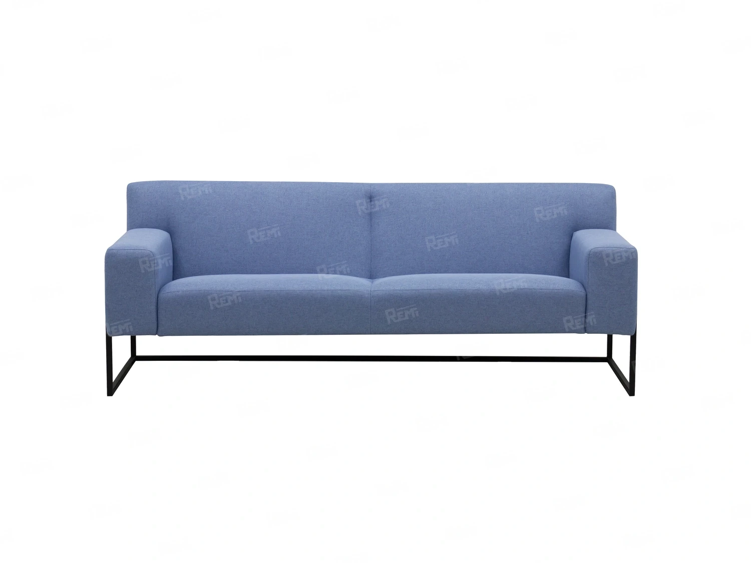 Диван Феро на 3 места цвет Голубой