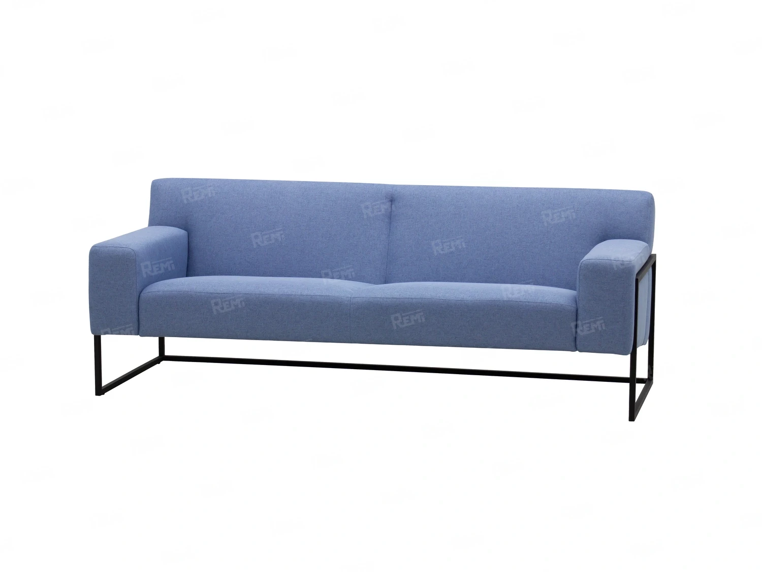 Диван Феро на 3 места цвет Голубой