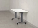 Стол складной, мобильный 1400x600x750 RM011-14x6 Белый/Серый