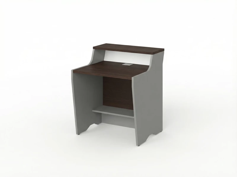 BRL RB082-80х80 Модуль прямой, низкий 800х748х960 Венге/Серый вулканический