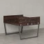 Бенч-система, 2 рабочих места, 5 ЛДСП экранов 1200x1600x750 RM172-4-12x16 Дуб Апрельский шоколад/Серый