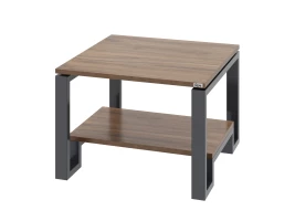 Журнальный стол с полкой 900x600x550 RM181-9x6 Дуб Юстус/Серый