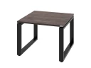 Журнальный стол с полкой 900x800x550 RM182-9x8 Дуб Апрельский шоколад/Черный