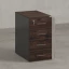 Тумба приставная, 4 ящика 400x600x750 RM121-40x60 Дуб Апрельский шоколад/Серый