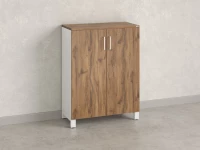 Шкаф распашной, 3 уровня 900x420x1200 RM149-90x42 Дуб Юстус/Белый