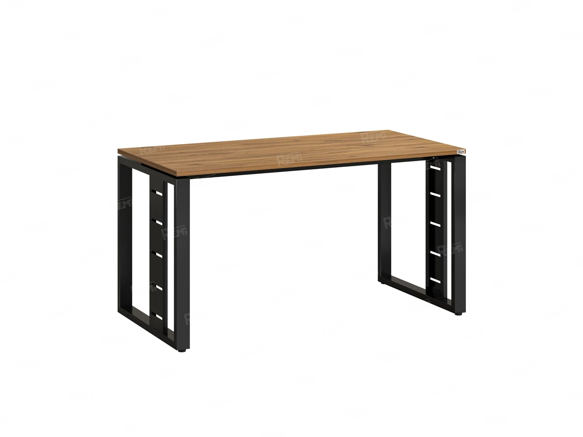 Стол прямой на О-образных опорах 1600x900x750 RM040-16x9 Юстус/Черный