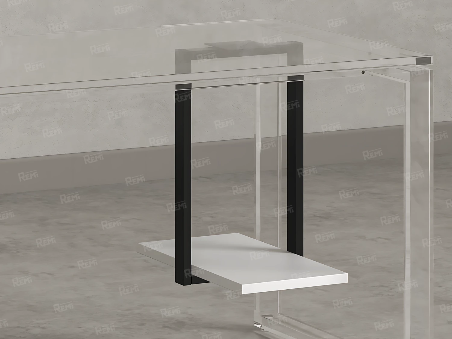 Подставка под системный блок 310x400x505 RM210-31x40 Белый/Черный