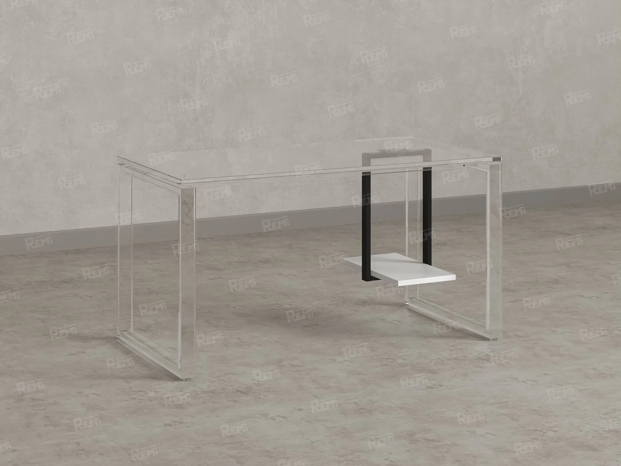 Подставка под системный блок 310x400x505 RM210-31x40 Белый/Черный