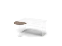 BRL RB025-65х40 Приставной элемент для 1 стола (без опоры) 650х400х28 Дрифтвуд