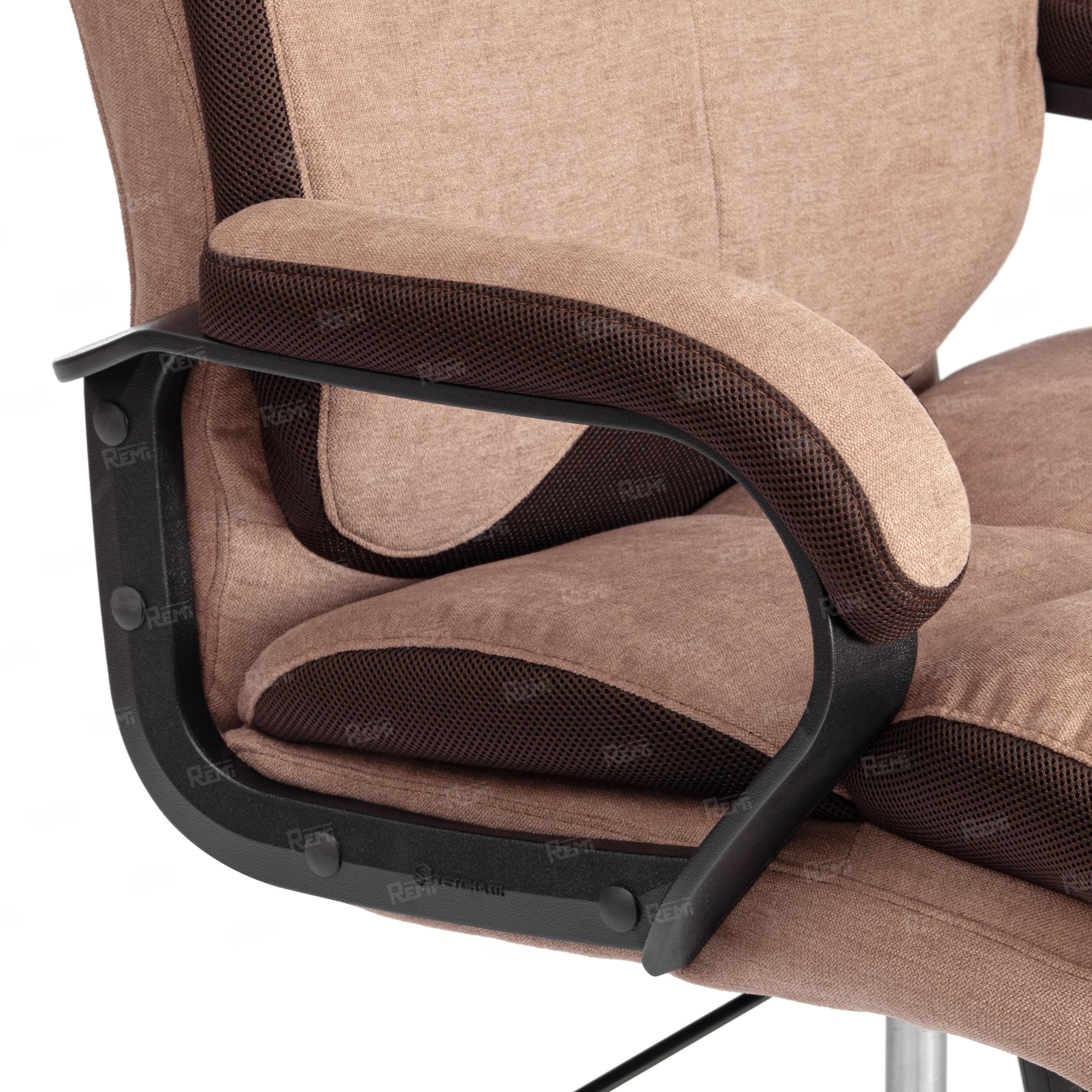 Кресло Duke metal BL Бежевый/Бежевый, Ткань (арт. 24987)