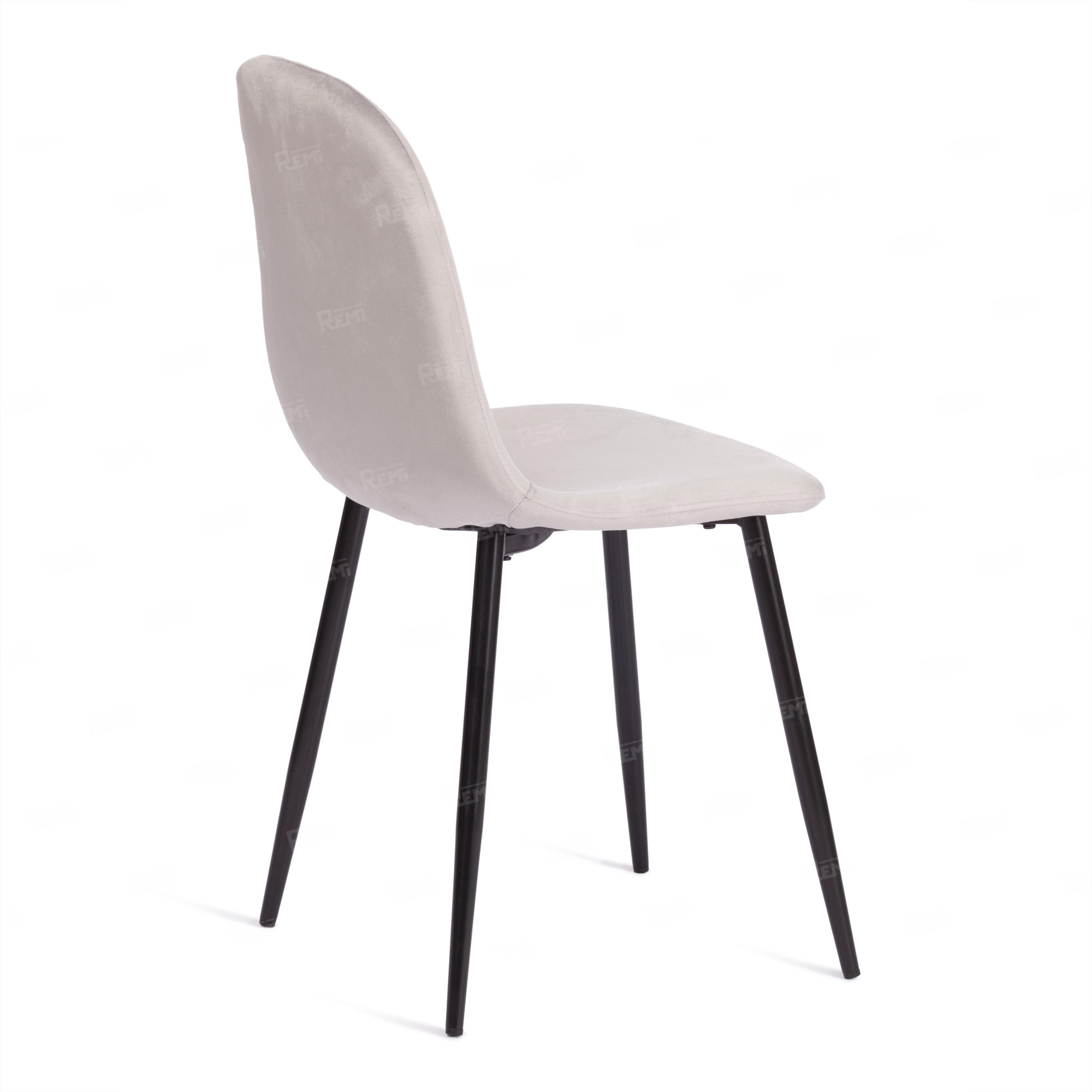 Стул BREEZE (mod. 4724) Светло-серый/Светло-серый, Вельвет (арт. 20465)