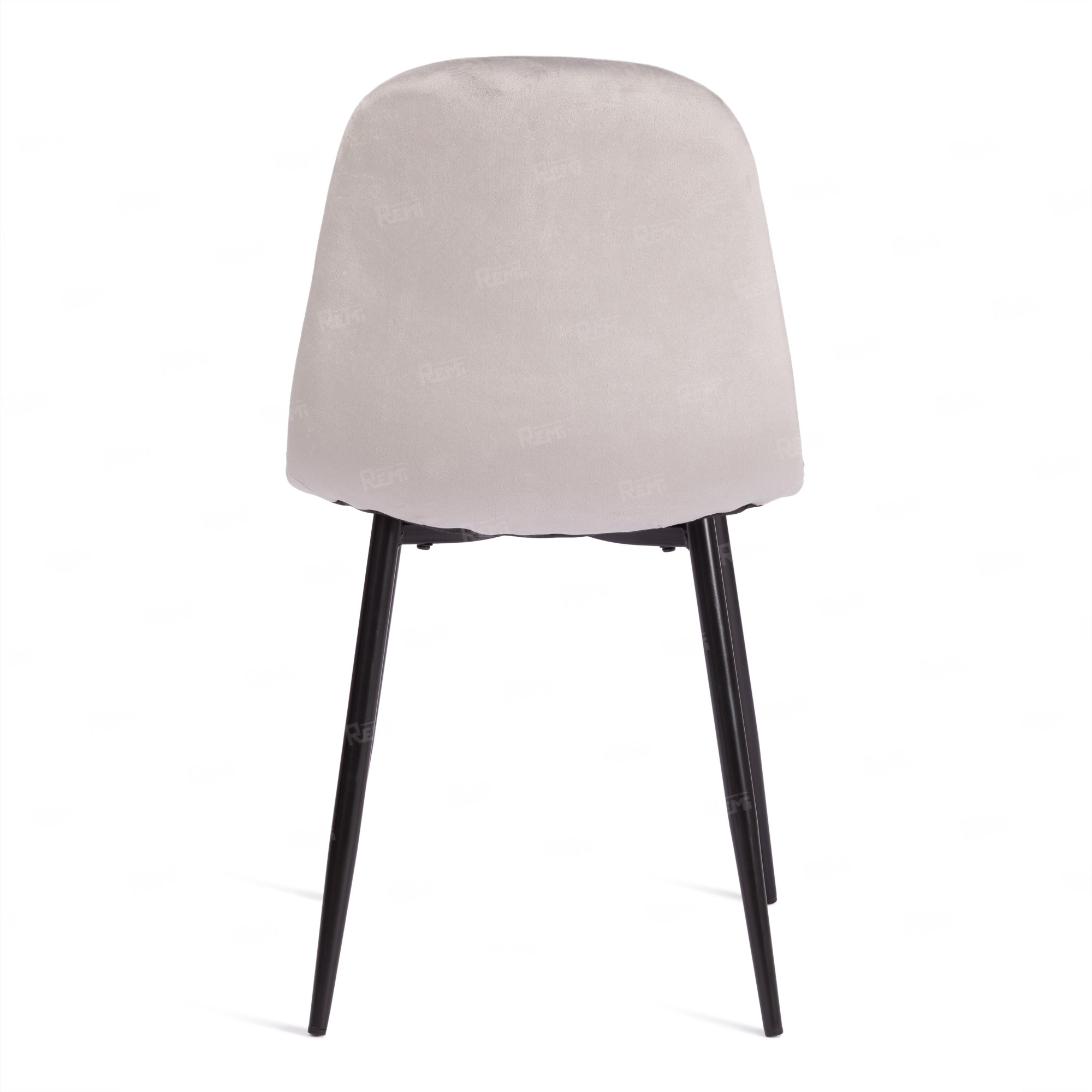 Стул BREEZE (mod. 4724) Светло-серый/Светло-серый, Вельвет (арт. 20465)