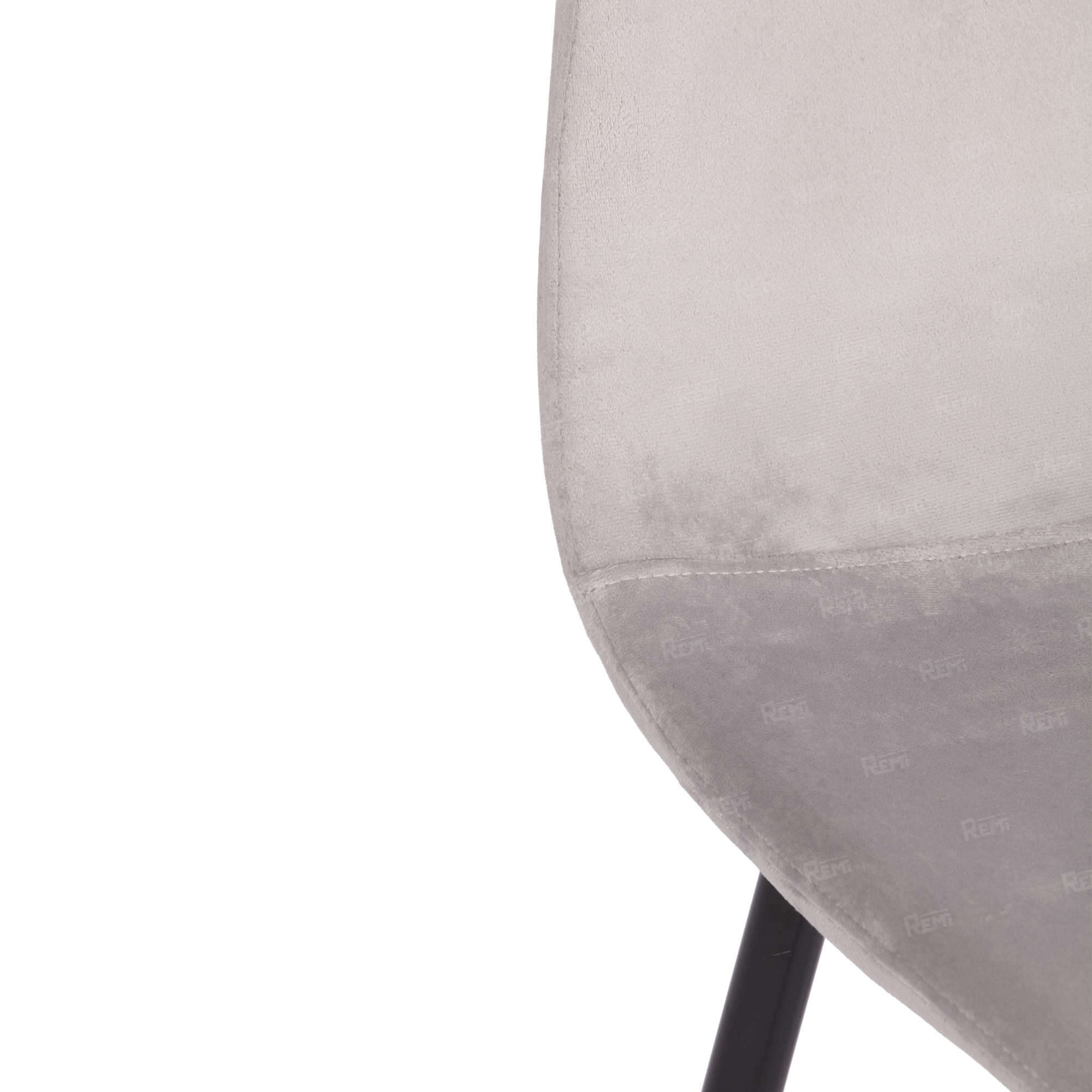 Стул BREEZE (mod. 4724) Светло-серый/Светло-серый, Вельвет (арт. 20465)