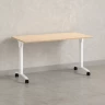 Стол складной, мобильный 1400x600x750 RM011-14x6 Вяз Швейцарский светлый/Белый