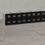 Нижний подвесной экран из металла 1200x5x300 RM203-120x30 Черный