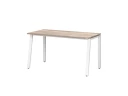 Стол прямой на Л-образных опорах 2000x800x750 RM004-20x8 Дуб Маувелла/Белый