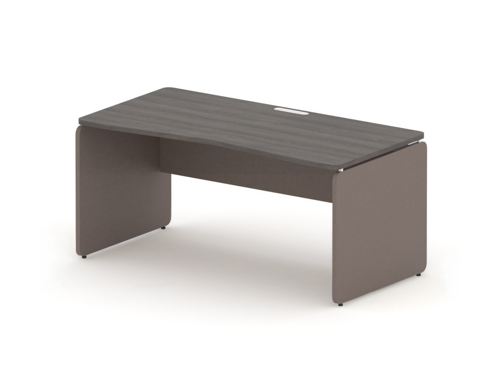 Стол симметричный RAC002 Без заглушек 160x80x73,5см Дуб Термо/Серый камень, Серия Аккорд / Accord. Серия Аккорд / Accord. Серия Аккорд / Accord