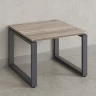 Журнальный стол с полкой 1000x600x550 RM182-10x6 Дуб Маувелла/Серый