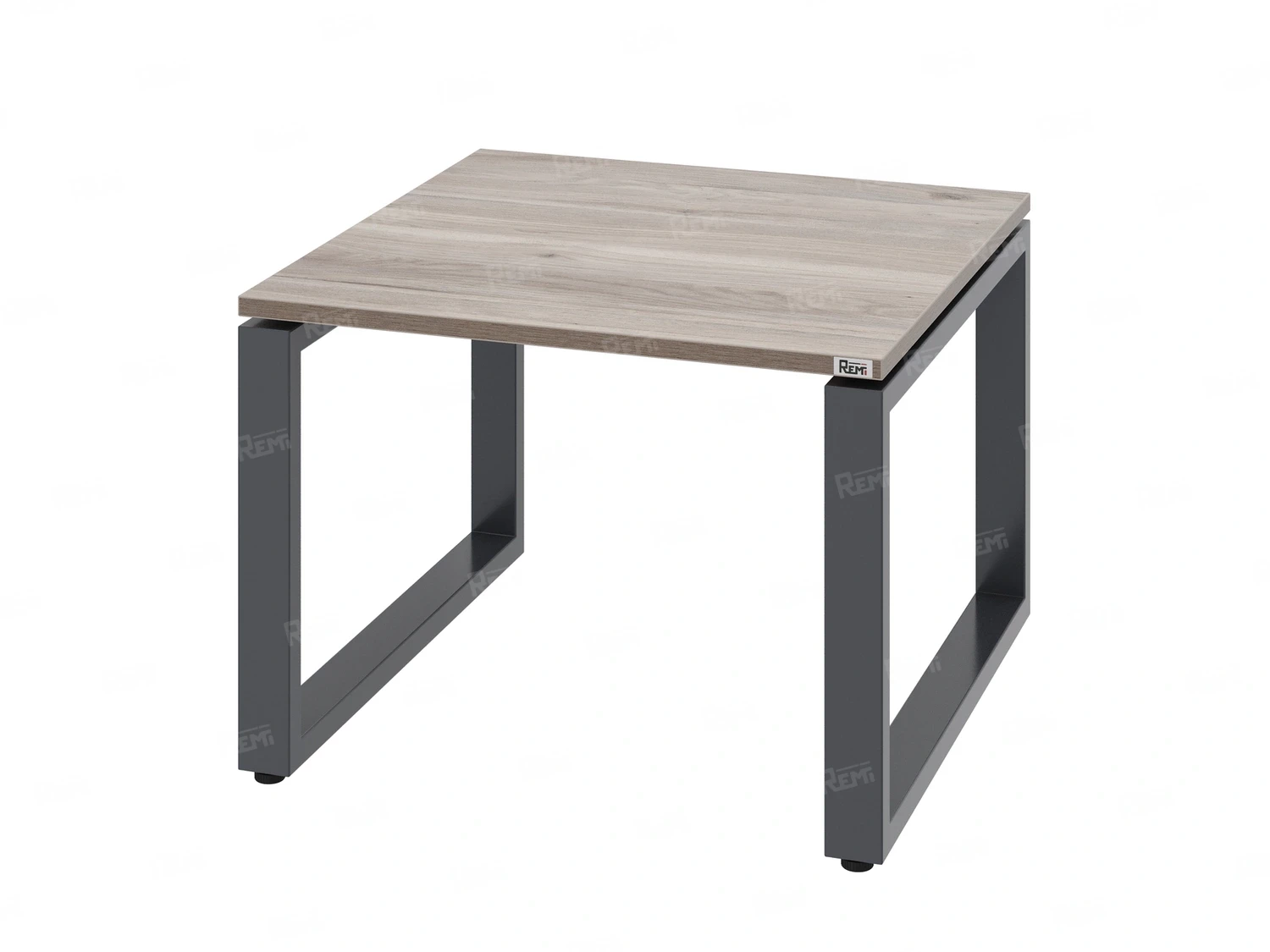 Журнальный стол с полкой 900x800x550 RM182-9x8 Дуб Маувелла/Серый