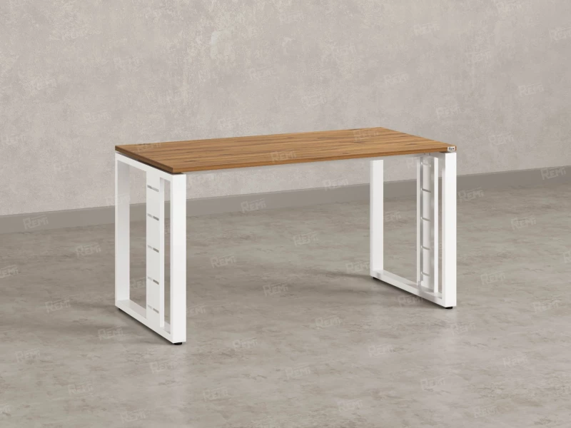 Стол прямой на О-образных опорах 1600x900x750 RM040-16x9 Юстус/Белый