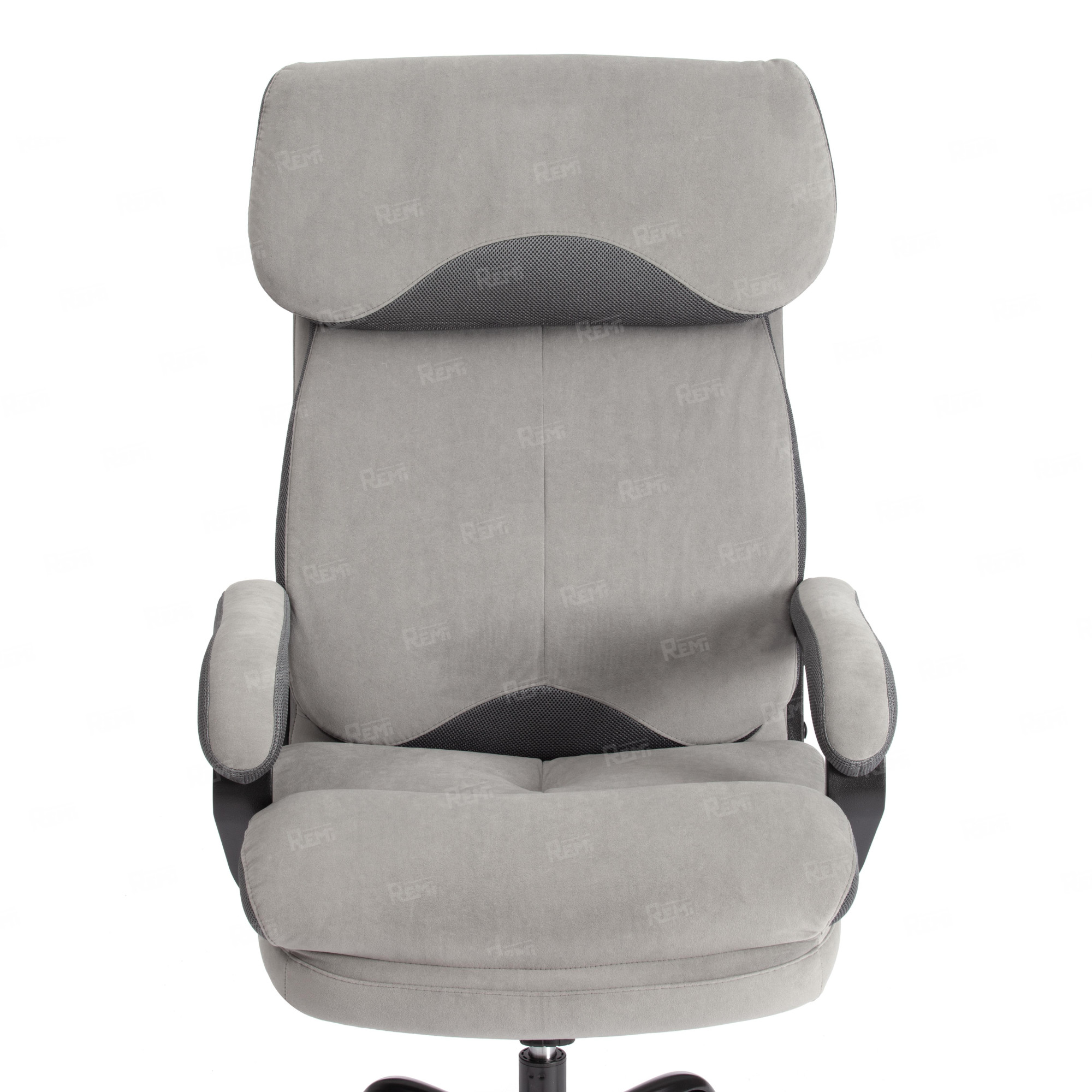 Кресло Duke metal BL Серый/Серый, Велюр (арт. 24988)