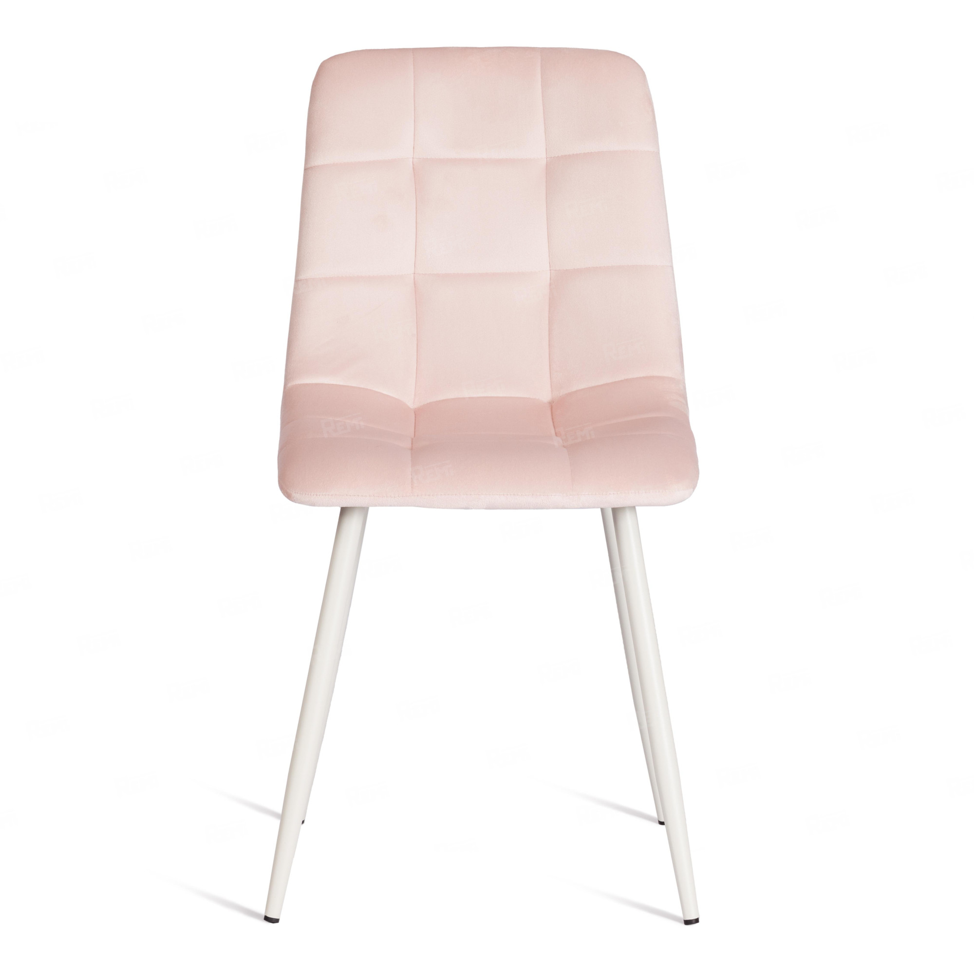 Стул CHILLY (mod. 7094-1) Розовый/Розовый, Вельвет (арт. 21429)