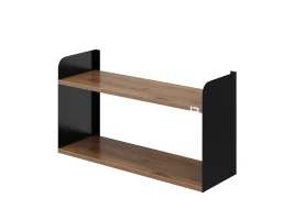 Полка настенная 900x200x500 RM190-90x20 Дуб Юстус/Черный