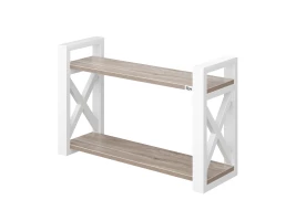 Полка настенная 900x300x500 RM196-90x30 Дуб Маувелла/Белый