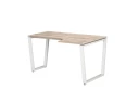 Стол угловой, U-опора, правый 1600x900/1200x750, RM050-16x9-12 Дуб Маувелла/Белый