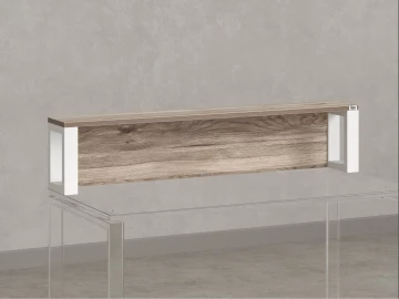 Надстройка для стола 1200x200x300 RM208-120x40 Дуб Маувелла/Белый