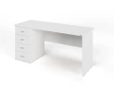 Однотумбовый стол RLG008 160x70x75 Белый, Серия ЛАЙТ | LIGHT