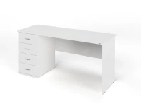 Однотумбовый стол RLG008 160x70x75 Белый, Серия ЛАЙТ | LIGHT