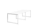 Cтол для переговоров, на О-обазном каркасе 2300x1000x750 RM081-230x100 Белый/Белый