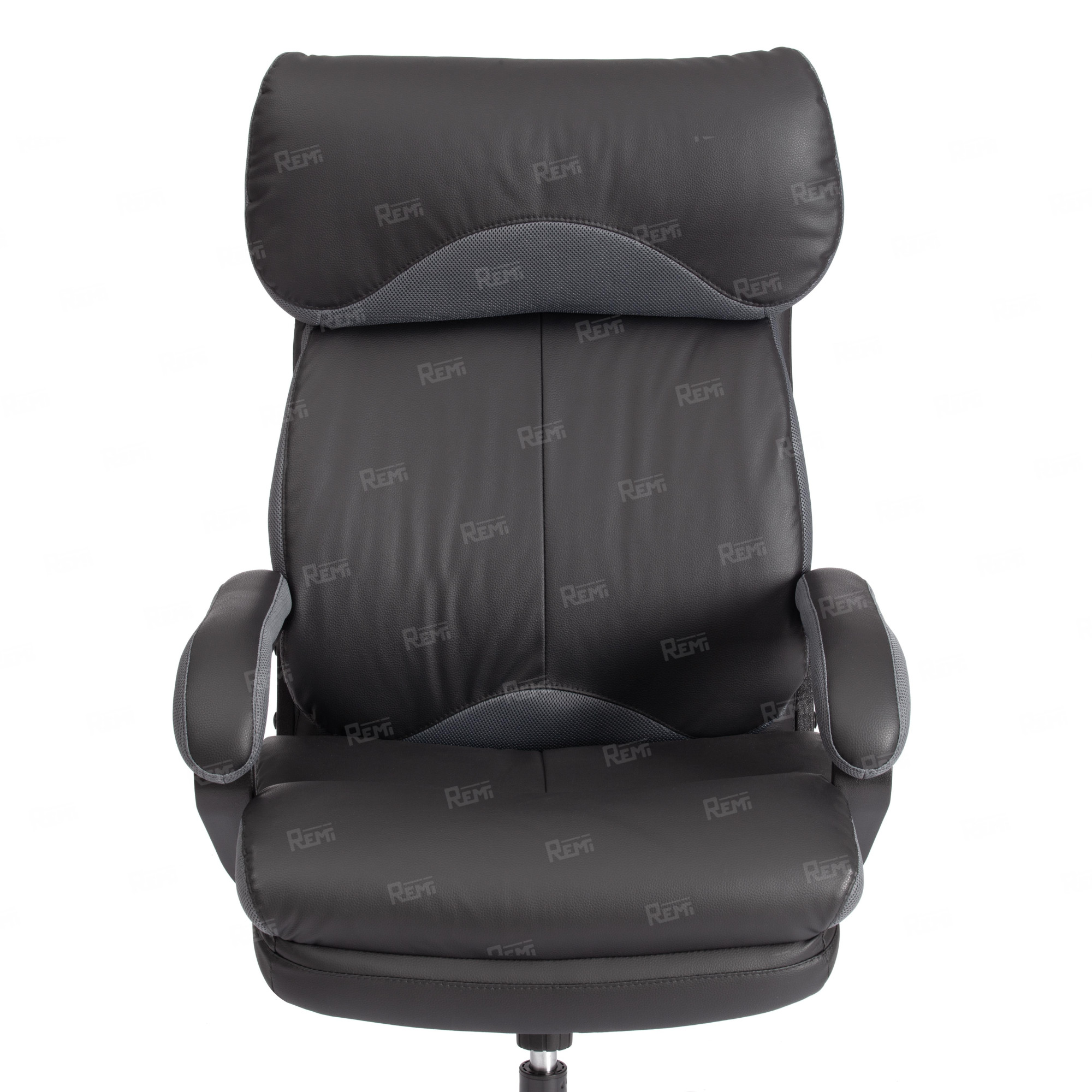 Кресло Duke metal BL Черный/Черный, Экокожа (арт. 24989)