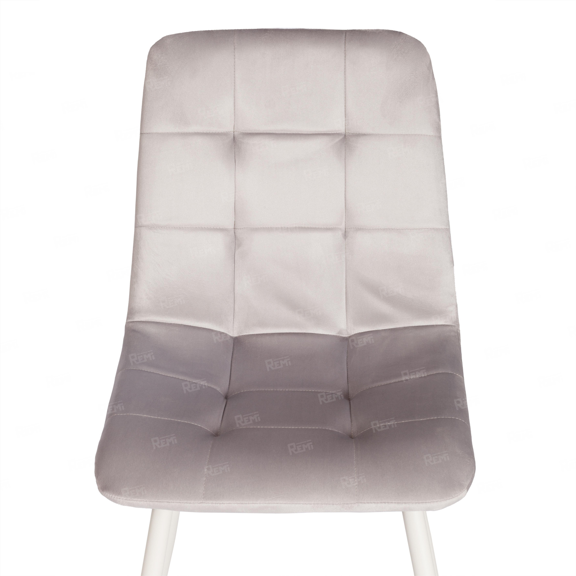 Стул CHILLY (mod. 7094-1) Светло-Серый/Светло-Серый, Вельвет (арт. 21427)