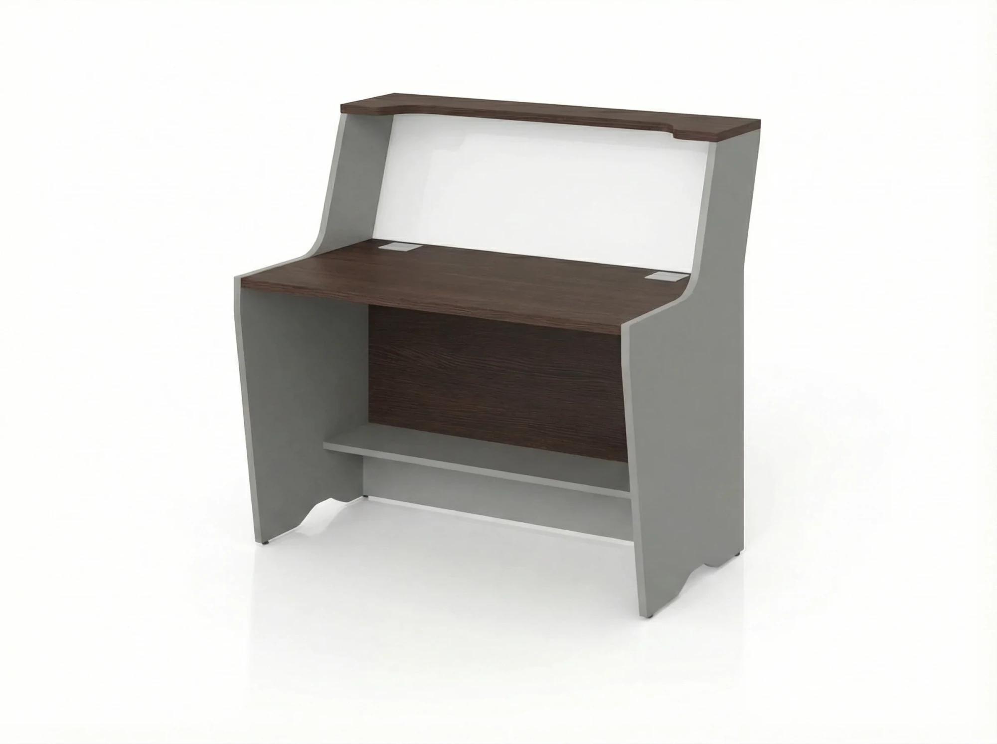 BRL RB083-120х82 Модуль прямой с вырезом, высокий 1200х822х1175 Венге/Серый вулканический