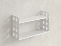 Полка настенная 900x200x500 RM192-90x20 Белый/Белый