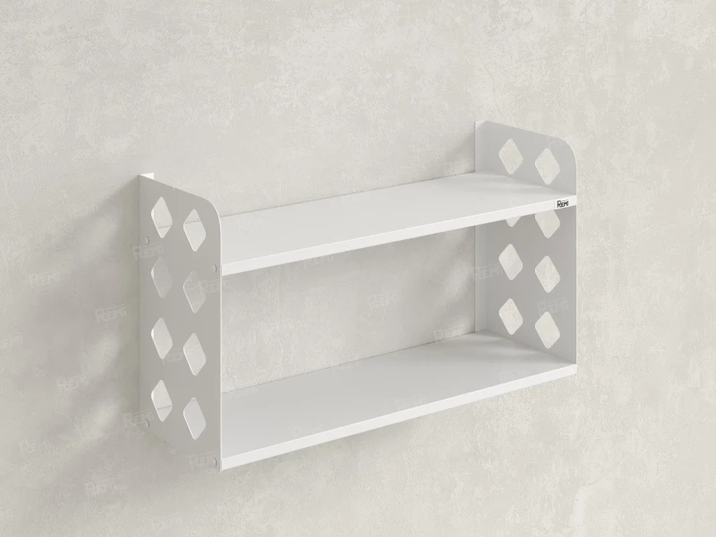 Полка настенная 900x200x500 RM192-90x20 Белый/Белый