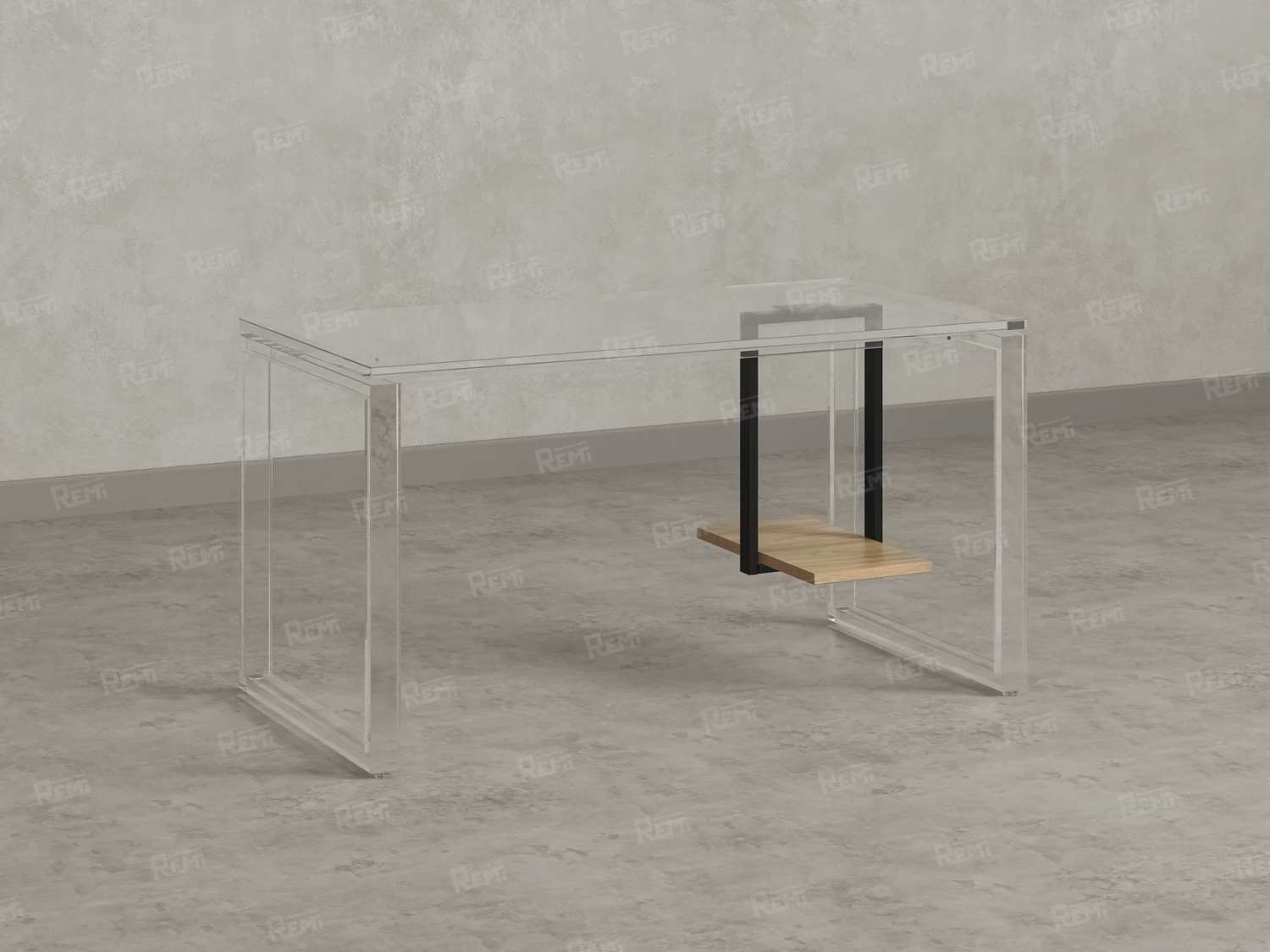 Подставка под системный блок 310x400x505 RM210-31x40 Вяз Швейцарский Светлый/Черный