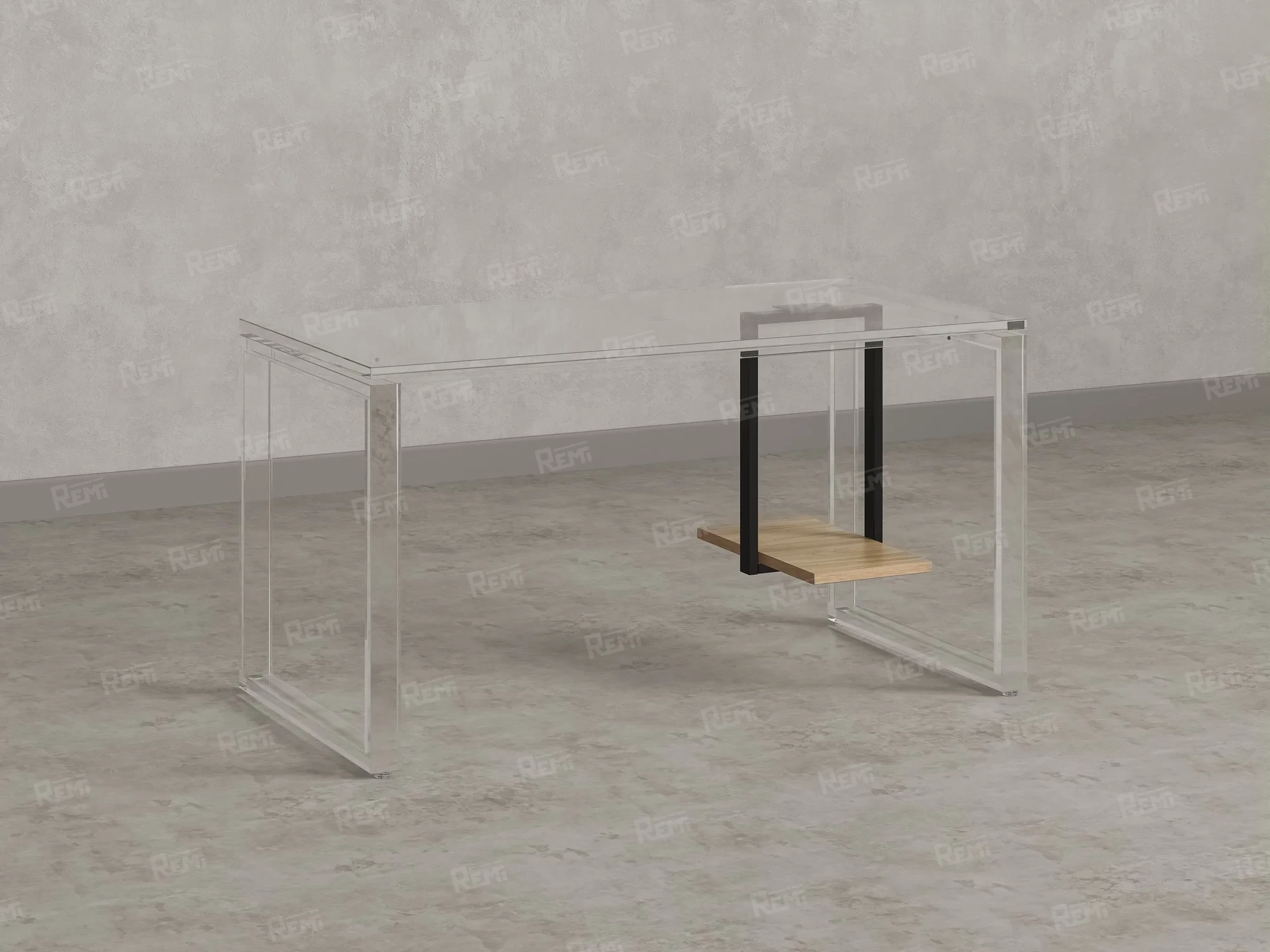 Подставка под системный блок 310x400x505 RM210-31x40 Вяз Швейцарский Светлый/Черный