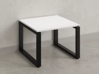 Журнальный стол с полкой 900x600x550 RM182-9x6 Белый/Черный