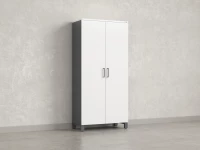 Шкаф распашной, 5 уровней 900x420x1900 RM152-90x41 Белый/Серый