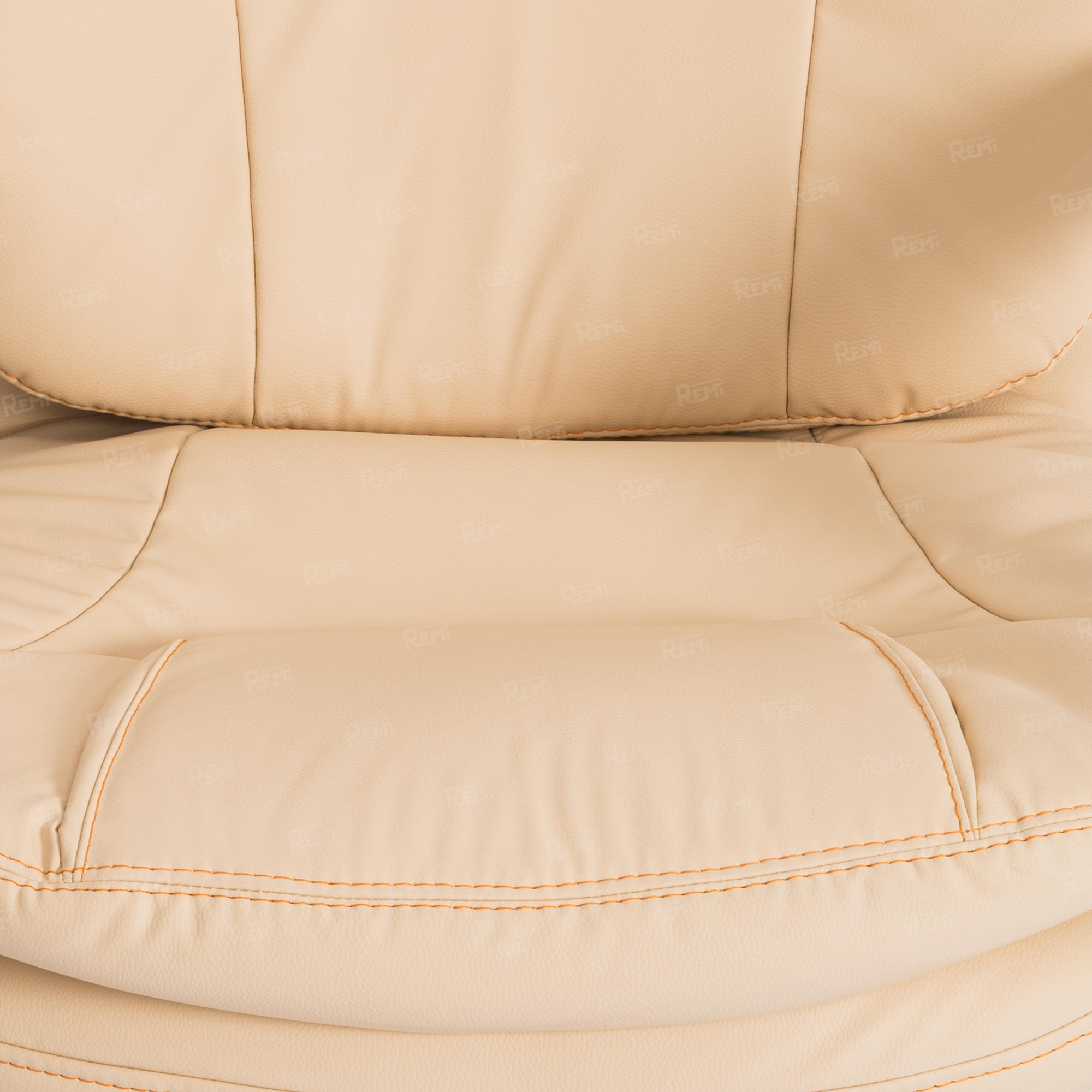 Кресло SOFTY LUX  Бежевый/Бежевый, Экокожа (арт. 12901)