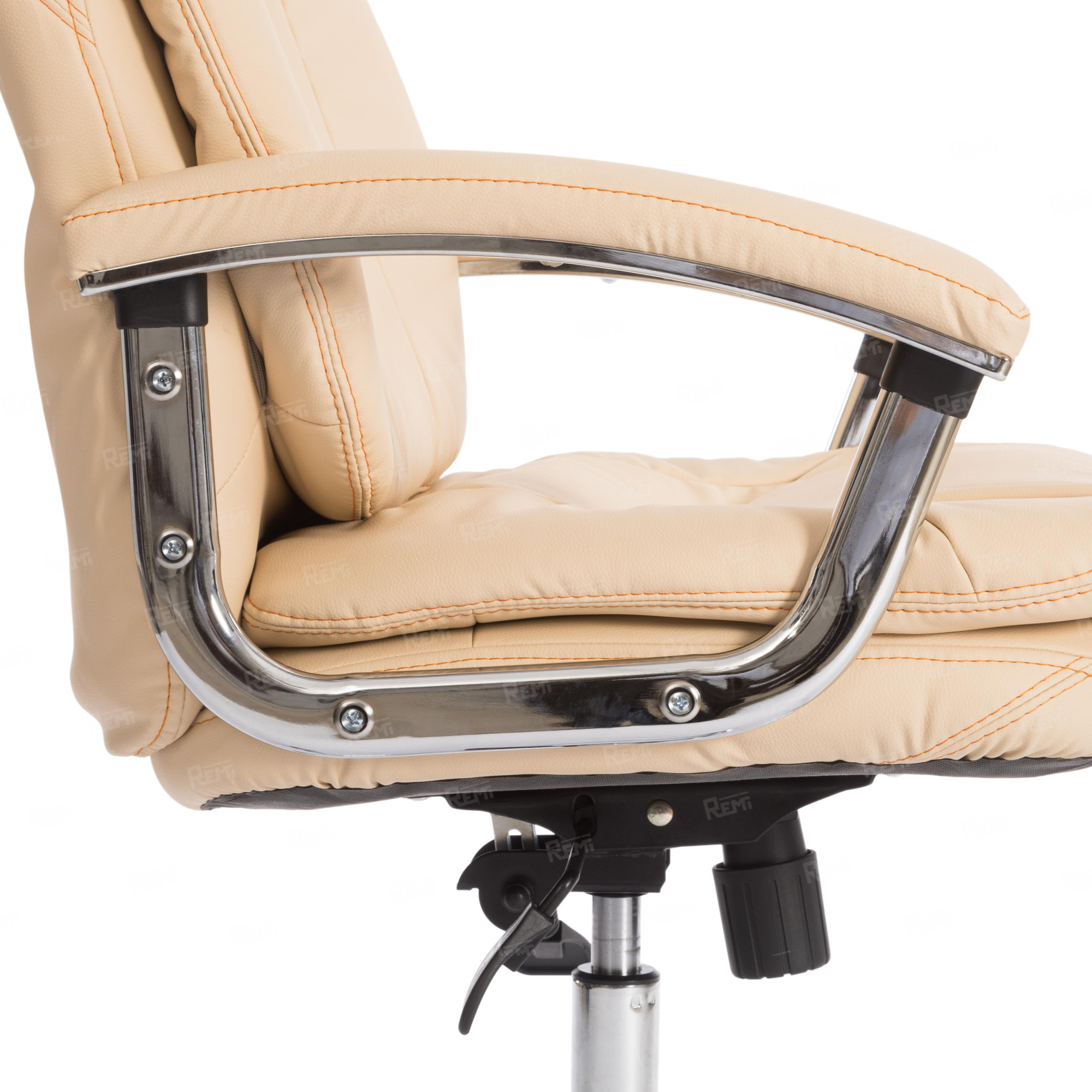 Кресло SOFTY LUX  Бежевый/Бежевый, Экокожа (арт. 12901)