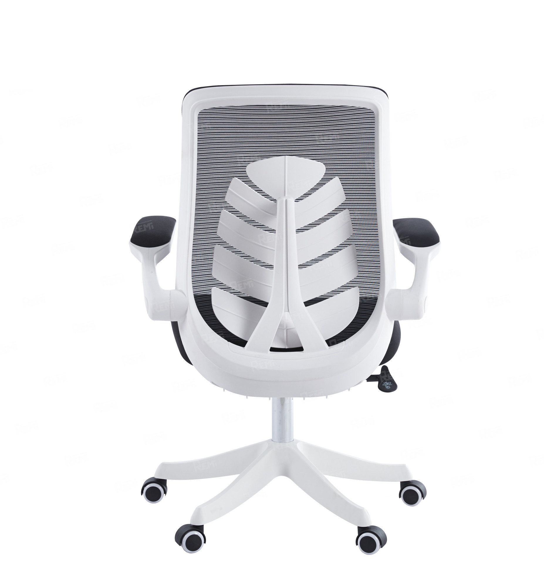 Офисное кресло Chairman CH565 белый пластик, черный