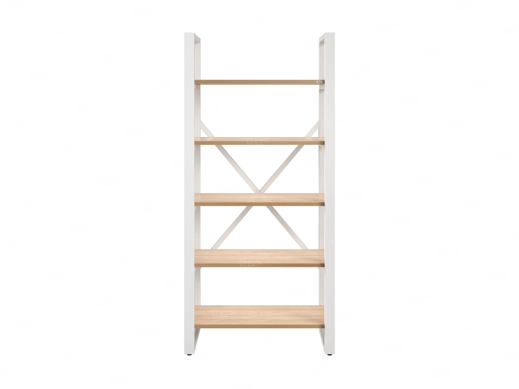 Стеллаж, 5 уровней 900x370x1920 RM130-90x37 Вяз Швейцарский светлый/Белый