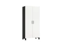 Шкаф распашной, 5 уровней 900x420x1900 RM152-90x41 Белый/Черный