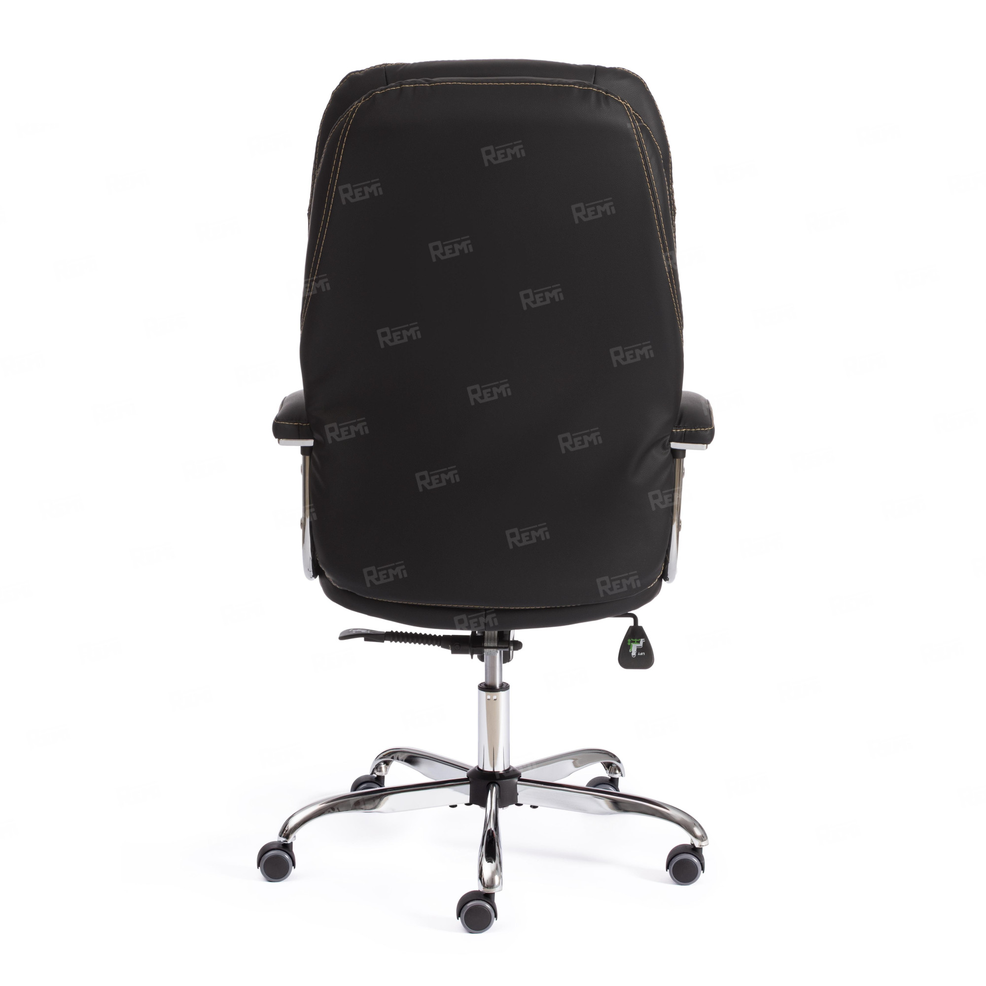 Кресло SOFTY LUX  Черный/Черный, Экокожа (арт. 12902)