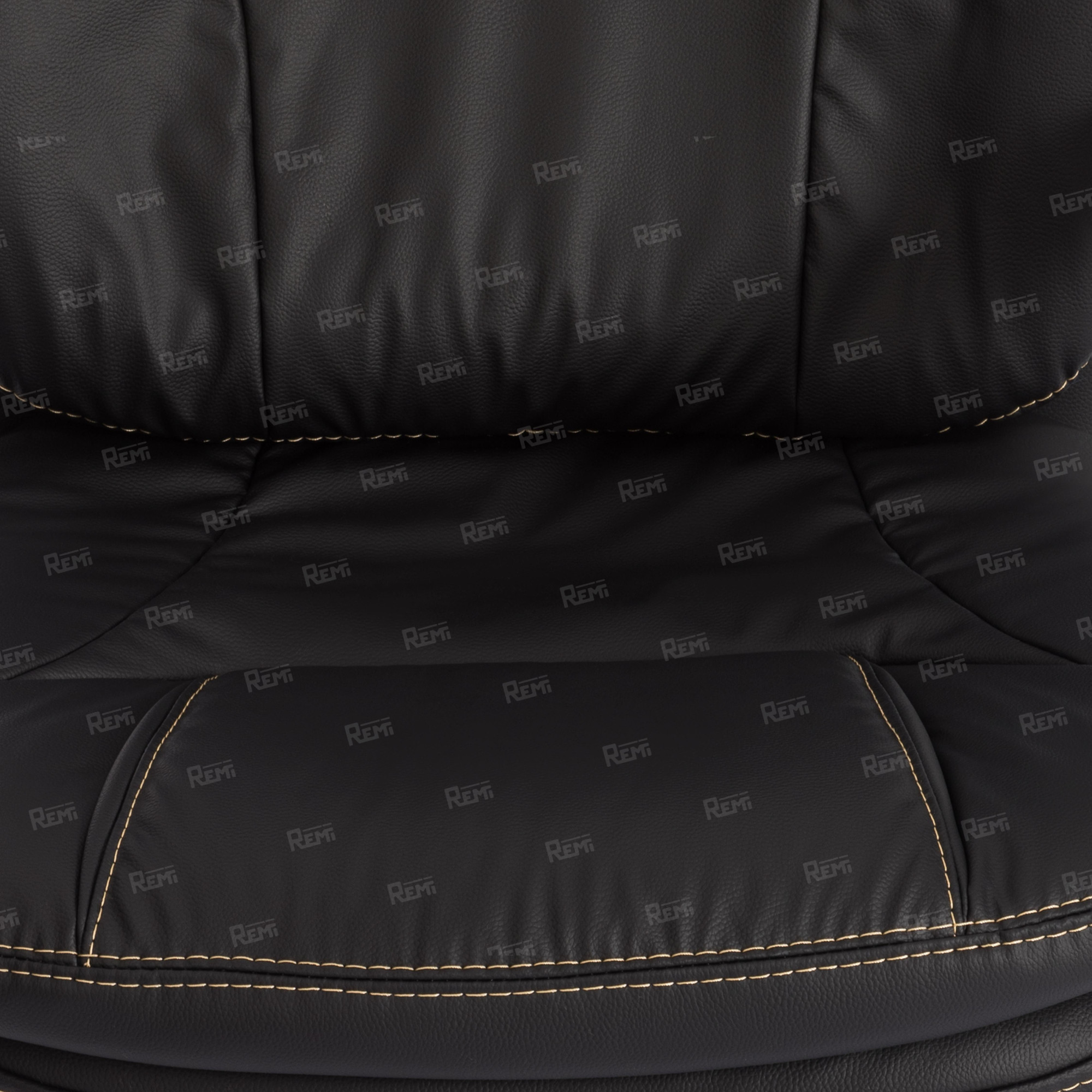 Кресло SOFTY LUX  Черный/Черный, Экокожа (арт. 12902)